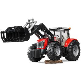 Massey Ferguson 7624 Con Pala Frontal 03047 Bruder