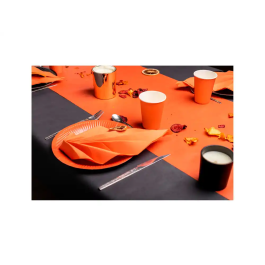 Pronappe Mantel Spunbond Polipropileno Repelente Al Agua Reciclable 100% Negro Rollo 1,20m