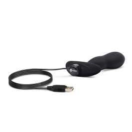 Plug anal con control remoto B-Vibe Negro