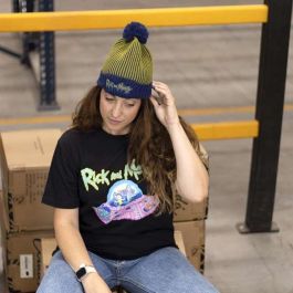 Gorro tricot pompom rick and morty Gorro tricot pompom rick and morty