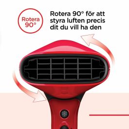 Secador de Pelo Revlon RVDR5320E Rojo 2000 W Secador de Pelo Revlon RVDR5320E Rojo 2000 W