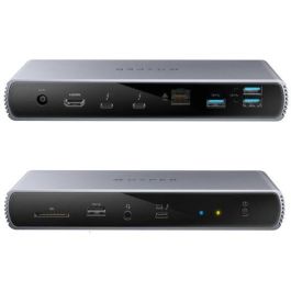 Targus HDTB4D-EUZ Docking Station Thunderbolt 4 con 96W Power Delivery, 4x USB 3.2 Gen 2, HDMI, Ethernet y Lector SD - Gris