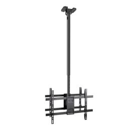 TOOQ SOPORTE TECHO 2 PANTALLAS 43-86" XL NEGRO