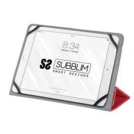 SUBBLIM Funda Stand Tablet Case 10,1" Red