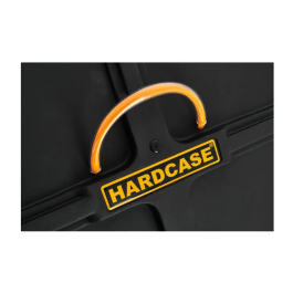 HARDCASE Estuche Bombo 16" (Con Ruedas) Profesional para Batería