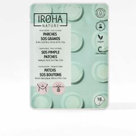 Iroha Parches SOS Granos con Ácido Salicílico, Árbol de Té y Centella Asiática - Tratamiento Acné, Poros y Puntos Negros - 18 Unidades Precio: 4.49999968. SKU: S05099024
