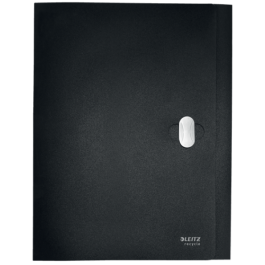 Leitz Carpeta de Proyectos DIN A4 Polipropileno Lomo 38 mm Negro Reciclado