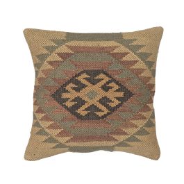 DKD Home Decor Cojín Boho Kilim 45 x 45 cm Poliéster Yute Lana (2 Unidades) Precio: 34.89000031. SKU: B1C9TRG76Q