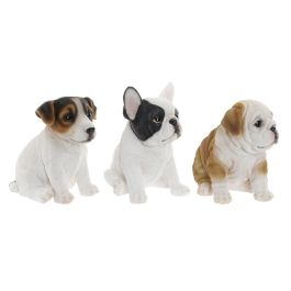 Figura DKD Home Decor Blanco Negro 11.5 x 16 x 16.5 cm (3 Unidades) Precio: 26.8899994. SKU: B1DDMVTBF3