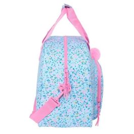 Bolsa de Deporte Vicky Martín Berrocal Paraíso Rosa Azul claro 48 x 33 x 21 cm
