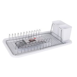 Escurreplatos con bandeja Quttin 35.5 x 18 x 10 cm (12 Unidades) Escurreplatos con bandeja Quttin 35.5 x 18 x 10 cm (12 Unidades)