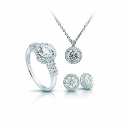 Conjunto Collar y Pendientes Diamonfire 1312691918180 Anillo Conjunto Collar y Pendientes Diamonfire 1312691918180 Anillo