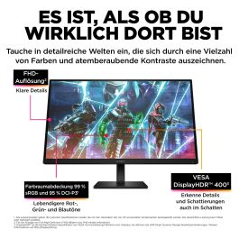 HP OMEN 27s Monitor Gaming 27" FHD 240Hz 1ms Negro