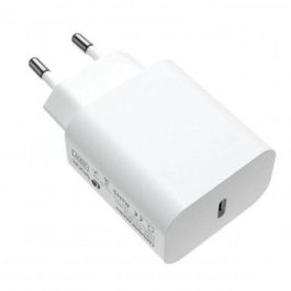 Leotec LECSPH20W1W Cargador de Pared USB-C Power Delivery 3.0 20W Carga Rápida Universal para Smartphones y Tablets Blanco