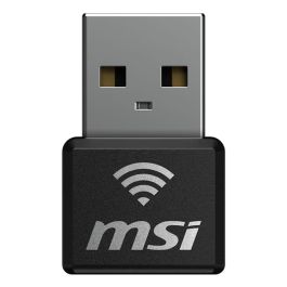 Adaptador USB Wifi MSI 302-8ZE30XE-000 Negro