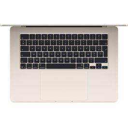 Apple - MacBook Air M4 de 15,3" (2025) - 16 GB de RAM - 512 GB de almacenamiento - CPU de 10 núcleos - GPU de 10 núcleos - Starlight Apple - MacBook Air M4 de 15,3" (2025) - 16 GB de RAM - 512 GB de almacenamiento - CPU de 10 núcleos - GPU de 10 núcleos - Starlight
