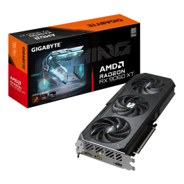 GIGABYTE Tarjeta Gráfica Radeon RX 9060 XT GAMING OC 16G GDDR6 PCI-E 5.0 WINDFORCE Precio: 560.4999994. SKU: B1GFAC5RQP