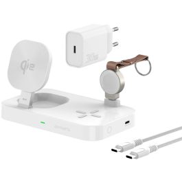 4smarts Estación de Carga Qi2 para Apple Watch, Smartphone - Carga Inalámbrica 3 Dispositivos, Blanco Precio: 50.49999977. SKU: B153JYBNJJ
