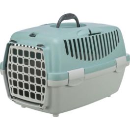 Trixie TRI1742452232493 - Caja de transporte Capri 1 para perro o gato, XS: 32 x 31 x 48 cm, Gris claro / Salvia Precio: 27.50000033. SKU: B18JVLZS8B