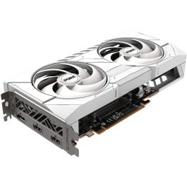 Sapphire RX 9060 XT Radeon Pure OC GDDR6 16GB 128-bit Tarjeta Gráfica Blanca PCIe 5.0