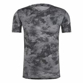 Camiseta de Manga Corta Hombre Adidas Techfit Training Aop (2XL)
