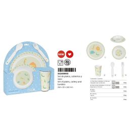 Set de Menaje Infantil Safta Selva (5 Piezas)