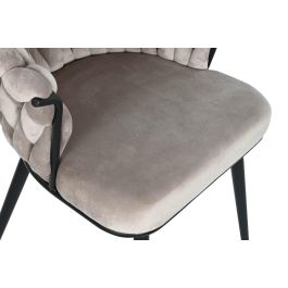 DKD Home Decor Silla Beige Negro 66 x 84 x 60 cm