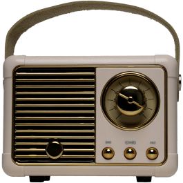 Denver BTP-203 Altavoz Retro Bluetooth Rosa