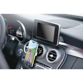 Cellularline Soporte de Coche Slide Universal para Smartphone en Rejilla de Ventilación, Color Negro