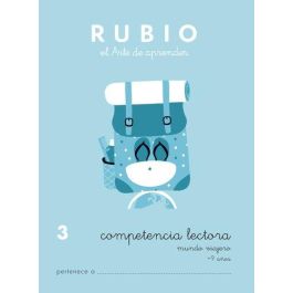Rubio Cuaderno Competencia Lectora 3 Mundo Viajero DIN A5 - 44 Páginas con Solucionario para Entrenar la Lectura Comprensiva Precio: 2.49999984. SKU: B12ADTS55N