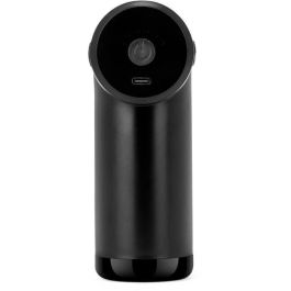 Livoo Pistola de masaje inalámbrica DOS200 - 40 min de autonomía, 4 cabezales, 6 velocidades, estuche de transporte, negro