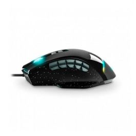 Energy Sistem Ratón Gaming Óptico RGB 10000 DPI, 15 Botones Intercambiables, Peso Ajustable, Huano, Cableado USB para PC Energy Sistem Ratón Gaming Óptico RGB 10000 DPI, 15 Botones Intercambiables, Peso Ajustable, Huano, Cableado USB para PC