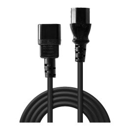 Lindy Cable de Extensión IEC C14 a C13, 1m, Negro