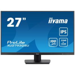 Iiyama XU2793QSU-B7 Monitor 27" WQHD IPS 1440p 100Hz 1ms 300cd/m² Negro Precio: 193.49999955. SKU: B1FKW2ZP3R
