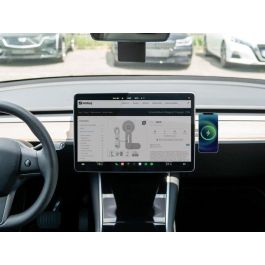 Sandberg ScreenMount Cargador Magnético Inalámbrico 15W para Smartphone, Fijación en Pantalla de Ordenador o Coche