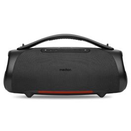 Medion AAAPE76038 Altavoz Bluetooth XL, 100W RMS, 30h Autonomía, Protección IPX7, Iluminación RGB