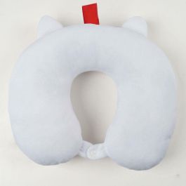 Almohada de Viaje Hello Kitty Blanco 7,5 x 33 x 30 cm