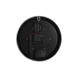 DKD Home Decor Reloj Pared Dorado Plateado Metal Cristal 25x25x6.3 cm (2 Unidades)