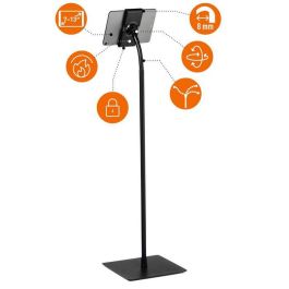 Durable Tought Floor Tablet Stand Black Durable Tought Floor Tablet Stand Black