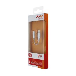 myway adaptador lightning a Jack 3,5 mm blanco