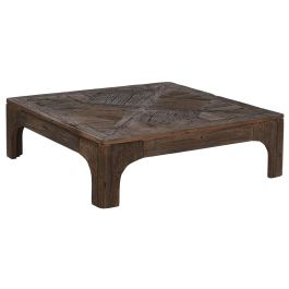 Mesa Centro Alpino DKD Home Decor Marron 100 x 32 x 100 cm