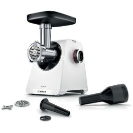 Picadora de carne - BOSCH - MFWS420W Serie 4 - Blanco - 500 W - motor bloqueado 1900 W - 2,5 kg/min - 2 velocidades - 2 rejillas de trituración Precio: 112.50000047. SKU: B1HP3HL6Q5