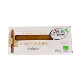 LA CAMPESINA Turrón de Almendra Blando de Jijona 190 g Eco Sin Gluten Sin Azúcares Añadidos Precio: 11.6900003. SKU: B1JVRPN9RR