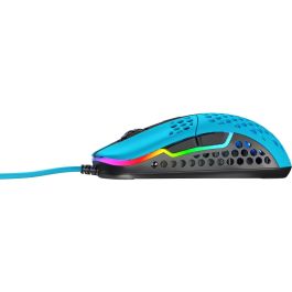 Cherry MSM M42 RGB - Ratón Gaming con Cable, Azul