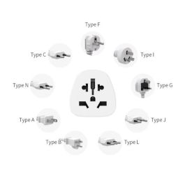 Cargador de Pared Celly TRAVELADAPTER Blanco