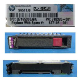 Hewlett Packard Enterprise 300GB hot-plug dual-port SAS hard disk drive - 15,000 RPM, 6Gb/sec transfer rate, 2.5-inch small form factor (SFF), Enterprise