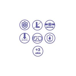 Bestway Conjunto Mascara y Tubo Infantil Correa Anatomica Color Surtido +3 Años Playa y Piscina 24018