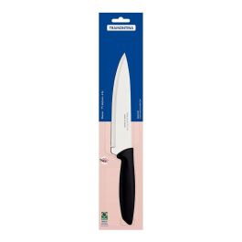 Tramontina Cuchillo Chef Plenus Negro 180 mm Acero Inoxidable