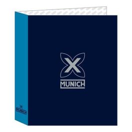 Safta Carpeta De Anillas 4x35 mm Folio Lomo Ancho Munich "Nautic" Precio: 6.59000001. SKU: B12MR6FYC7
