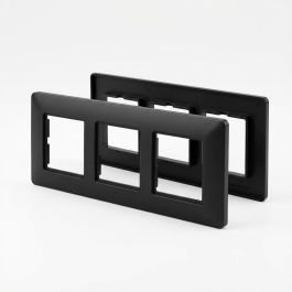 Busch-Jaeger 2CKA001725A1570 Marco de 3 unidades negro mate - Busch-balance® Precio: 23.0384. SKU: B1HVGZZANG